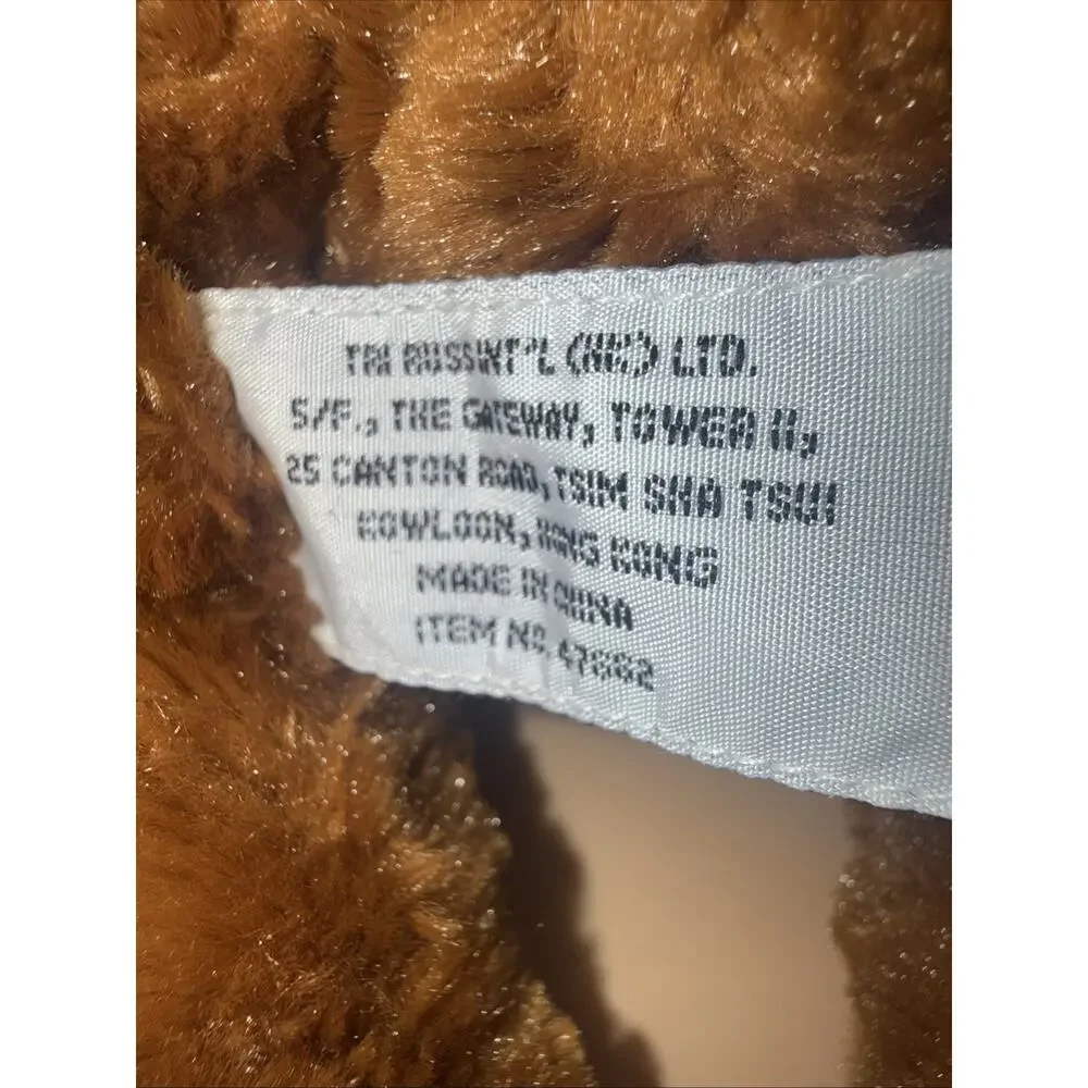 Vintage Applause/Russ Brown Teddy Bear Plush Collectible Stuffed Animal Soft 17”